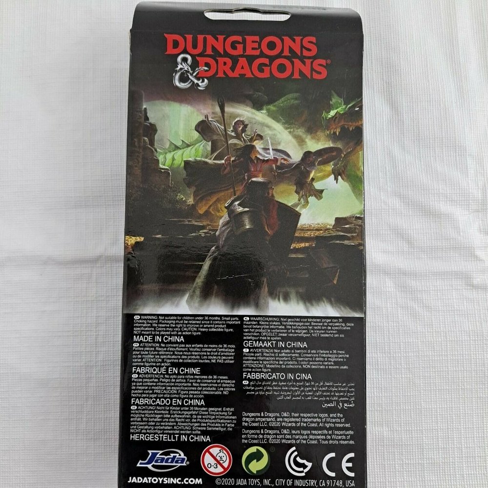 Dungeons & Dragons Die Cast Jada Collectibles Toy Figures Set of 4 - Picture 7 of 12
